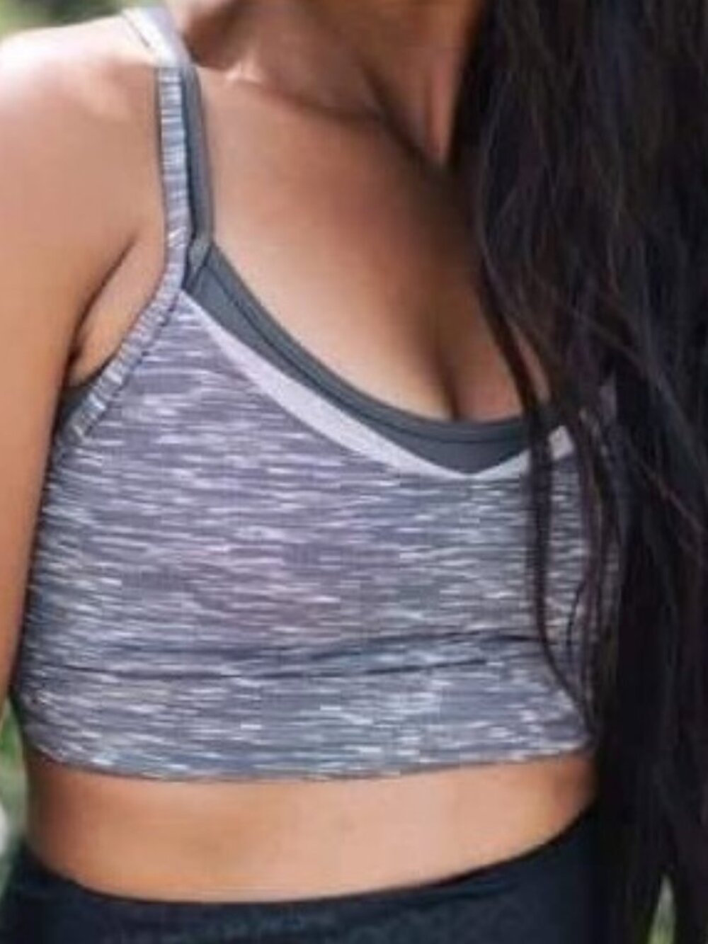 ZYIA Sage Luxe Strappy Bra, NWOT